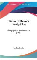 History Of Hancock County, Ohio