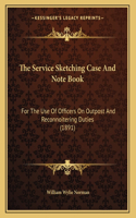 The Service Sketching Case And Note Book