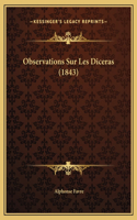 Observations Sur Les Diceras (1843)