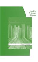 Student Solutions Manual for Howell's Fundamental Statistics for the  Behavioral Sciences, 8th