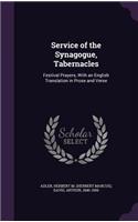 Service of the Synagogue, Tabernacles