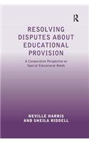 Resolving Disputes about Educational Provision