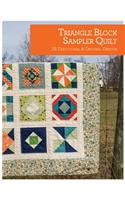 Triangle Block Sampler Quilt