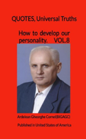 How to develop our personality