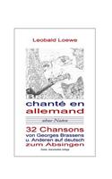 Brassens Chanté En Allemand: 32 Chansons Auf Deutsch Zum Absingen