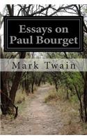 Essays on Paul Bourget