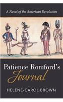 Patience Romford's Journal