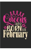Queens are born in February