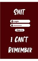 Shit i Can't Remember