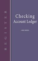 Checking account ledger - Large version