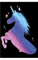 striped unicorn black