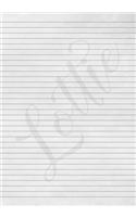 Lottie Journal: Blank Lined Notebook To Write In Daily For Girls