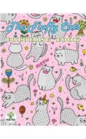 The Fluffy Cats Coloring Book