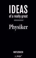 Notizbuch für Physiker