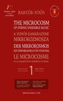 Bartok: The Microcosm of String Ensemble Music 1 - Three Violins and Cello Score and Parts