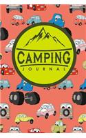 Camping Journal: Camping Diary, Camping Log Book, Camping Notebook, Camping Journals To Write In, Cute Cars & Trucks Cover