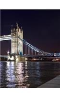 Tower Bridge London Notebook Journal