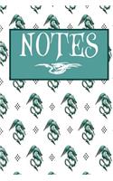 GREEN DRAGON - a lined journal