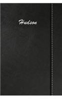 Hudson: Simulated Leather Notebook Journal Diary Sketchbook with Lined Pages