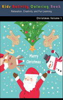Christmas Kids Activity Coloring Book