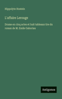 L'affaire Lerouge