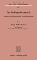 Zur Verbandsokonomik