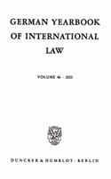 German Yearbook of International Law / Jahrbuch Fur Internationales Recht