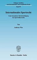 Internationales Sportrecht
