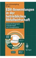 Edv-Anwendungen in Der Betrieblichen Abfallwirtschaft