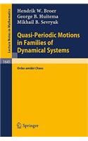 Quasi-Periodic Motions in Families of Dynamical Systems