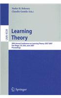 Learning Theory