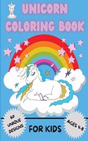 Unicorn Coloring Book for Kids