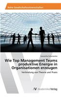 Wie Top Management Teams Produktive Energie in Organisationen Erzeugen