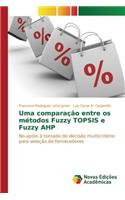 Uma comparação entre os métodos Fuzzy TOPSIS e Fuzzy AHP
