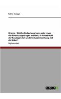 Gnosis - Welche Bedeutung kann oder muss der Gnosis zugetragen werden, in Anbetracht der heutigen Zeit und im Zusammenhang mit der Bibel?: (German)