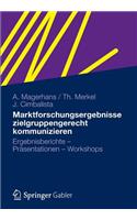 Marktforschungsergebnisse Zielgruppengerecht Kommunizieren