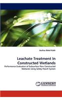 Leachate Treatment In Constructed Wetlands