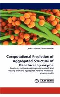 Computational Prediction of Aggregated Structure of Denatured Lysozyme