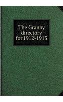 The Granby directory for 1912-1913