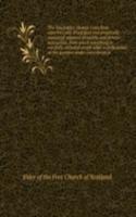 THE ASSEMBLYS SHORTER CATECHISM CATECHE