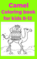 Camel Coloring book for kids 8-12