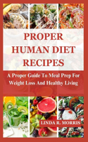 Proper Human Diet Recipes