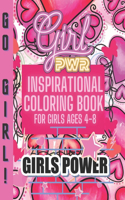 Inspirational Coloring Book for Girls ages 4-8