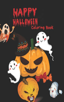 Happy Halloween Coloring Book: The Perfect High-resolution printing Coloring Book.8.5 by 11 inch pages