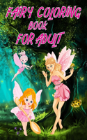 Fairy Coloring Book For Adult