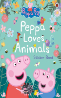 Peppa Pig: Peppa Loves Animals: Sticker Activity Book(Peppa Pig)