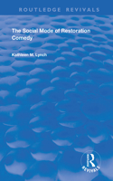 Social Mode of Restoration Comedy