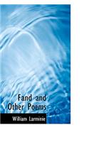 Fand and Other Poems