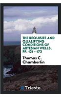 The Requisite and Qualifying Conditions of Artesian Wells, pp. 131 - 173