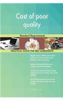 Cost of poor quality Standard Requirements